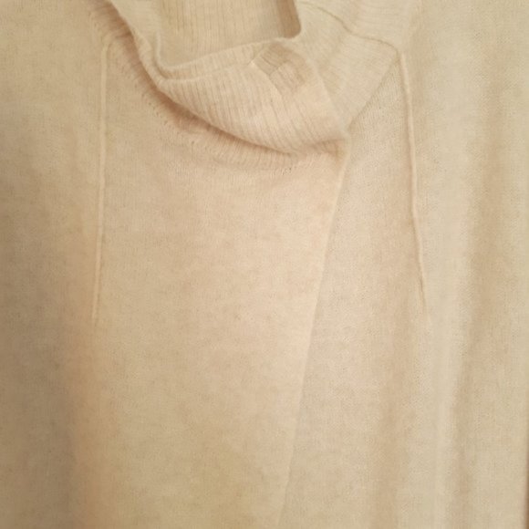 Free People Cascade Cardigan Wool/Alpaca Blend Cream Size M - Picture 5 of 12